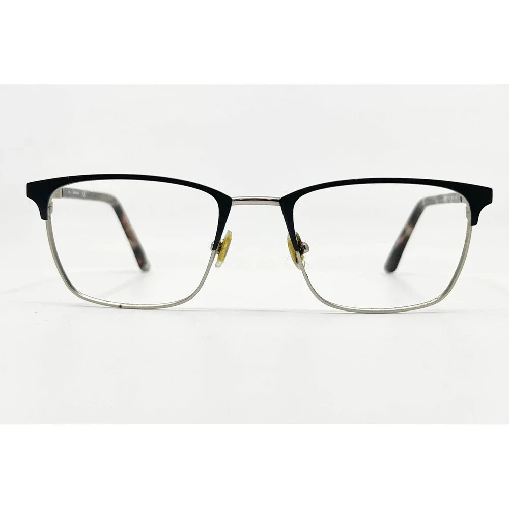 Calvin Klein Eyeglass Frames Mens Black Silver CK19311 001 54-21-145